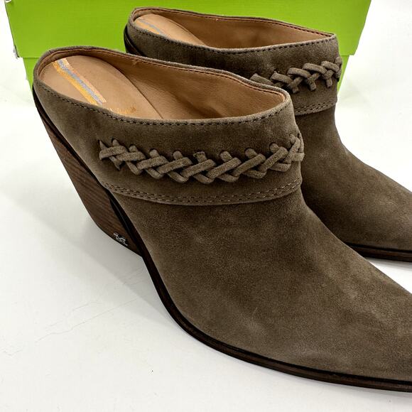 SAM EDELMAN New in Box Alison Western Mule in Desert Olive // 7 - Picture 7 of 12